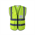 Hi vis security reflective safety vests customised vest short